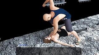 Milfy city #27 she gave me a blowjob while he is in the room